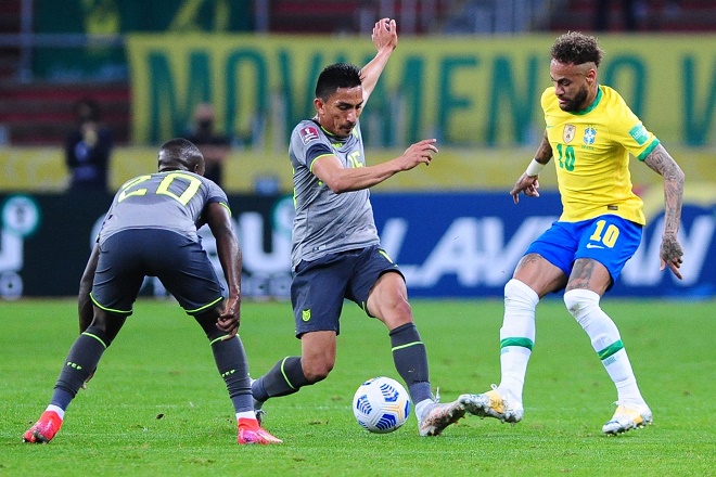 Ecuador vs Brazil trận đấu khó trên sân nhà