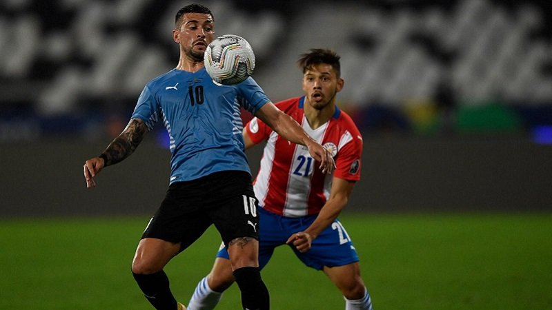 Paraguay vs Uruguay trận đấu hết sức căng thẳng