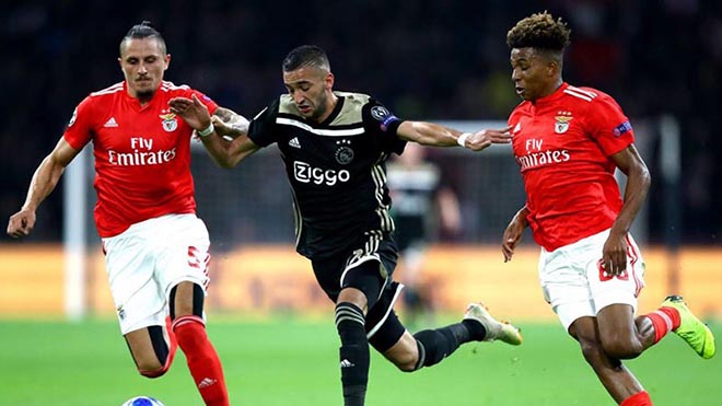 Benfica vs Ajax trận đấu căng thẳng hết sức