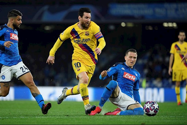 Napoli vs Barcelona trận đấu kịch tính từng giây từng phút