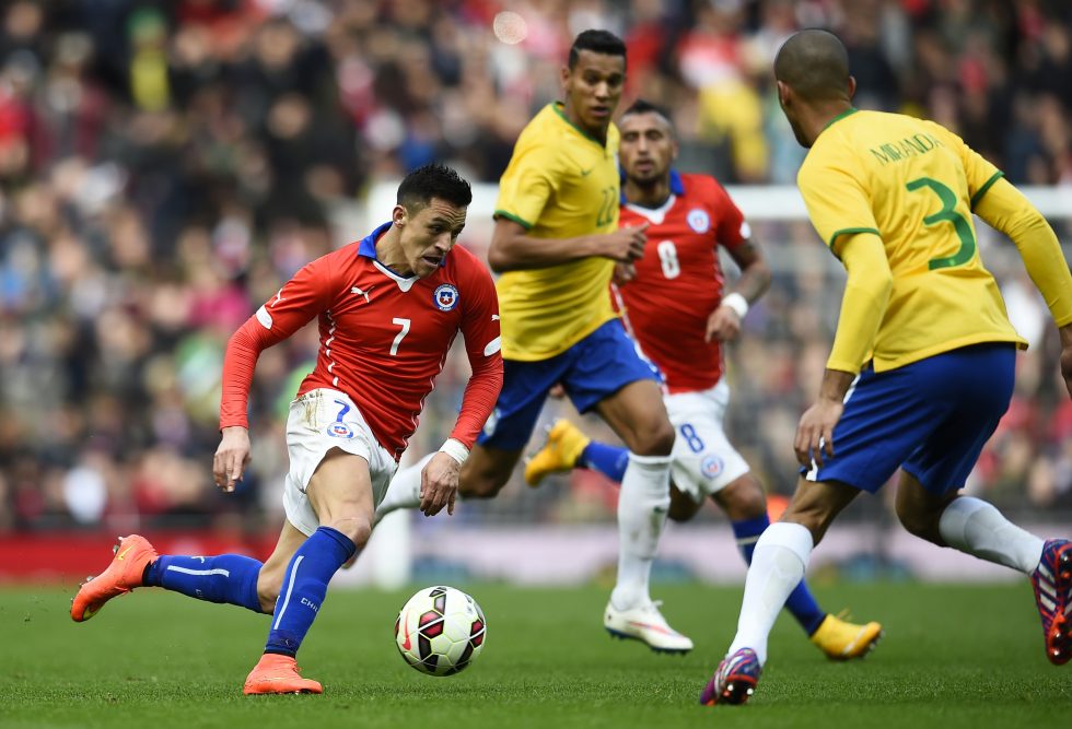 Brazil vs Chile trận quyết đấu đỉnh cao