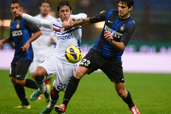 Inter vs Sampdoria khó khăn từ chuyến làm khách